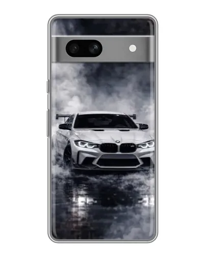 Чохол для OPPO K15s з картинкою «BMW крізь туман» Чохол для OPPO K15s з картинкою «BMW крізь туман»