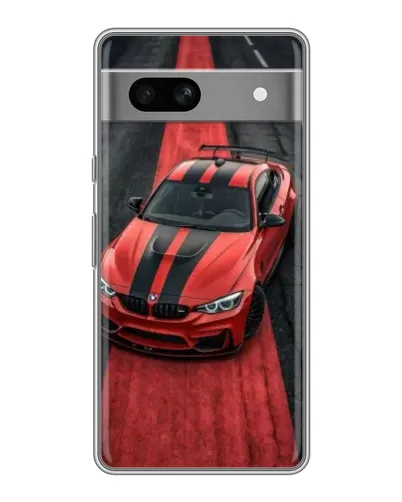 Чохол для OPPO K15s з картинкою «BMW на червоній доріжці» Чохол для OPPO K15s з картинкою «BMW на червоній доріжці»