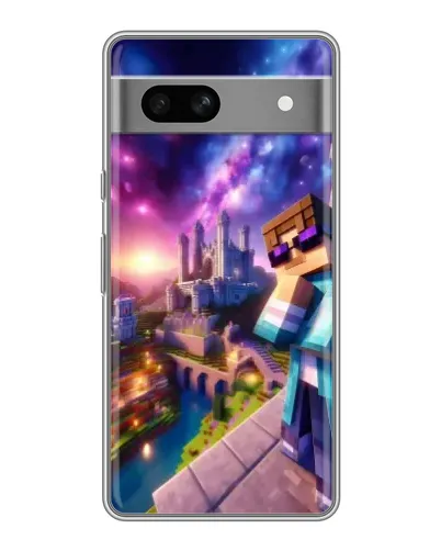 Чохол для OPPO K15s з картинкою «Стів та космос» Чохол для OPPO K15s з картинкою «Стів та космос»