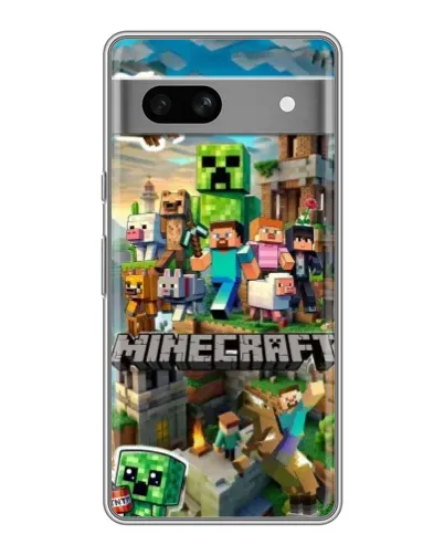 Чохол для OPPO K15s з картинкою «Замок Minecraft» Чохол для OPPO K15s з картинкою «Замок Minecraft»