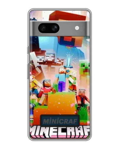 Чохол для OPPO K15s з картинкою «Minecraft герої гри» Чохол для OPPO K15s з картинкою «Minecraft герої гри»