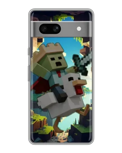 Чохол для OPPO K15s з картинкою «Стів та гусь» Чохол для OPPO K15s з картинкою «Стів та гусь»