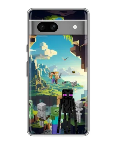 Чохол для OPPO K15s з картинкою «Ендермен у лісі» Чохол для OPPO K15s з картинкою «Ендермен у лісі»