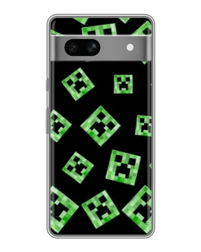 Чохол для OPPO K15s з картинкою «Паттерн з кріперами» Чохол для OPPO K15s з картинкою «Паттерн з кріперами»