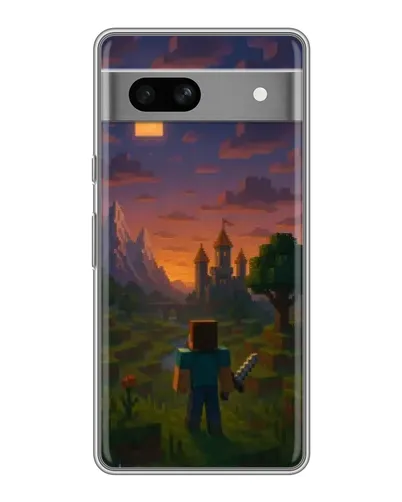 Чохол для OPPO K15s з картинкою «Стів біля вежі» Чохол для OPPO K15s з картинкою «Стів біля вежі»