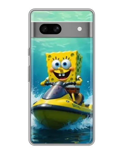 Чохол для OPPO K15s з картинкою «Спанч Боб на гідроциклі» Чохол для OPPO K15s з картинкою «Спанч Боб на гідроциклі»