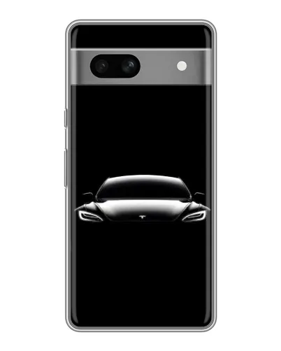 Чохол для OPPO K15s з картинкою «Фари Tesla Night» Чохол для OPPO K15s з картинкою «Фари Tesla Night»