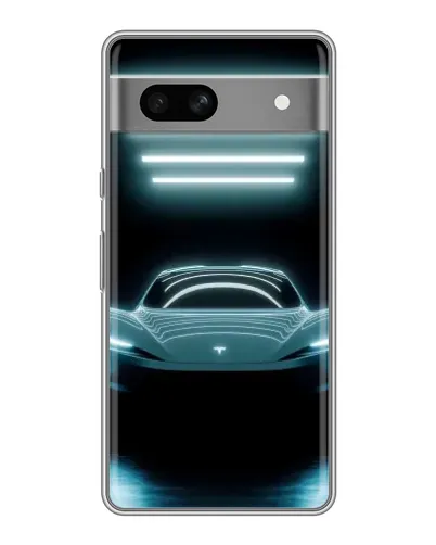 Чохол для OPPO K15s з картинкою «Tesla в неоні» Чохол для OPPO K15s з картинкою «Tesla в неоні»