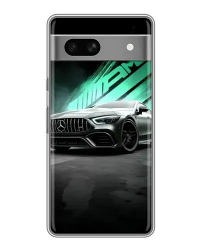 Чохол для OPPO K15s з картинкою «Темний Mercedes AMG» Чохол для OPPO K15s з картинкою «Темний Mercedes AMG»