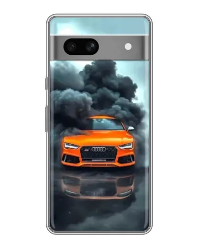 Чохол для OPPO K15s з картинкою «Audi у хмарах диму» Чохол для OPPO K15s з картинкою «Audi у хмарах диму»