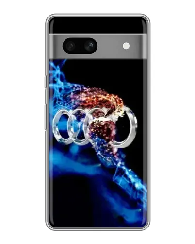 Чохол для OPPO K15s з картинкою «Енергія лого Audi» Чохол для OPPO K15s з картинкою «Енергія лого Audi»