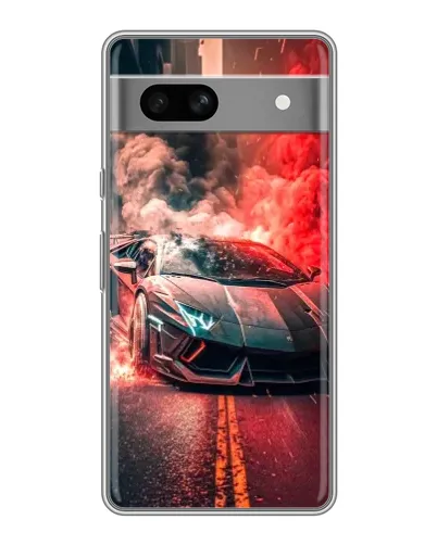 Чохол для OPPO K15s з картинкою «Lamborghini червоний дим» Чохол для OPPO K15s з картинкою «Lamborghini червоний дим»
