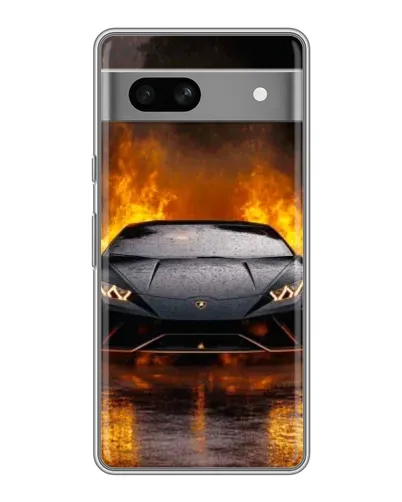 Чохол для OPPO K15s з картинкою «Lamborghini у вогні» Чохол для OPPO K15s з картинкою «Lamborghini у вогні»