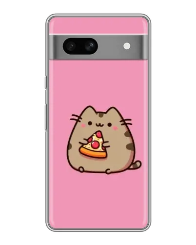 Чохол для OPPO K15s з картинкою «Пушин із піцою» Чохол для OPPO K15s з картинкою «Пушин із піцою»