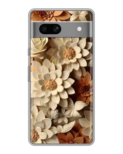 Чохол для OPPO K15s з картинкою «Бежевий флористичний декор» Чохол для OPPO K15s з картинкою «Бежевий флористичний декор»