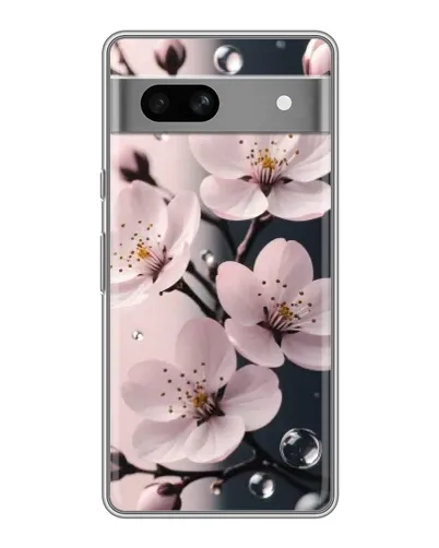 Чохол для OPPO K15s з картинкою «Ніжня сакура та краплі» Чохол для OPPO K15s з картинкою «Ніжня сакура та краплі»