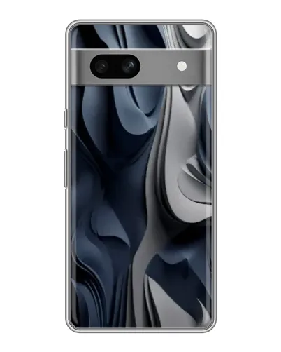 Чохол для OPPO K15s з картинкою «Об'ємні сині складки» Чохол для OPPO K15s з картинкою «Об'ємні сині складки»