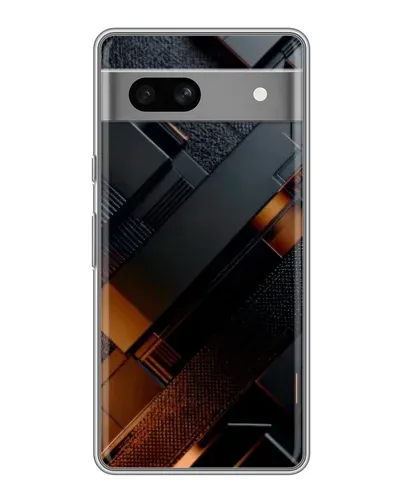 Чохол для OPPO K15s з картинкою «Чорні геометричні блоки» Чохол для OPPO K15s з картинкою «Чорні геометричні блоки»