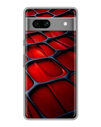 Чохол для OPPO K15s з картинкою «Червона глянцева сітка» Чохол для OPPO K15s з картинкою «Червона глянцева сітка»