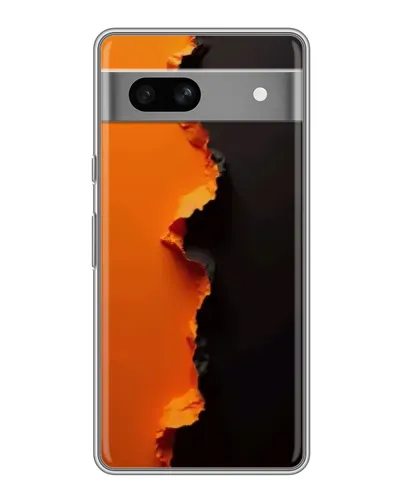 Чохол для OPPO K15s з картинкою «Помаранчевий розлом» Чохол для OPPO K15s з картинкою «Помаранчевий розлом»