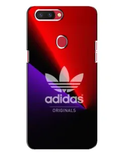 Чохол для OPPO R11s з картинкою «Adidas Red Neon»