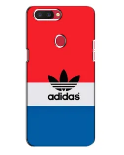 Чохол для OPPO R11s з картинкою «Ретро блоки Adidas»