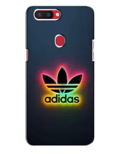 Чохол для OPPO R11s з картинкою «Неоновий Adidas»