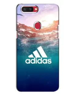 Чохол для OPPO R11s з картинкою «Океанська глибина адідас»
