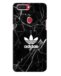 Чохол для OPPO R11s з картинкою «Білий мармур Adidas»