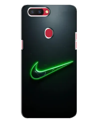 Чехол для OPPO R11s с картинкой «Неоновый контур Nike»