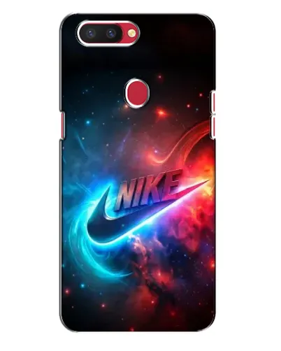 Чехол для OPPO R11s с картинкой «Огненный логотип Nike»