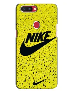 Чехол для OPPO R11s с картинкой «Желтый текстурный Nike» Чехол для OPPO R11s с картинкой «Желтый текстурный Nike»