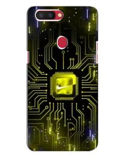 Чехол для OPPO R11s с картинкой «Nike — золотая искра» Чехол для OPPO R11s с картинкой «Nike — золотая искра»