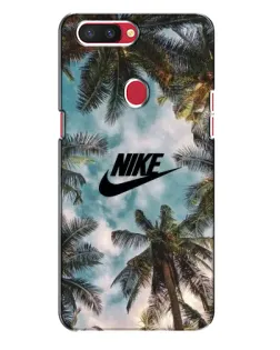 Чехол для OPPO R11s с картинкой «Тропический принт Nike» Чехол для OPPO R11s с картинкой «Тропический принт Nike»
