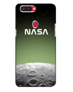 Чехол для OPPO R11s с картинкой «NASA — лунный градиент» Чехол для OPPO R11s с картинкой «NASA — лунный градиент»
