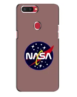 Чехол для OPPO R11s с картинкой «NASA — ретро космос» Чехол для OPPO R11s с картинкой «NASA — ретро космос»