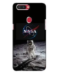 Чехол для OPPO R11s с картинкой «Астронавт на Луне» Чехол для OPPO R11s с картинкой «Астронавт на Луне»