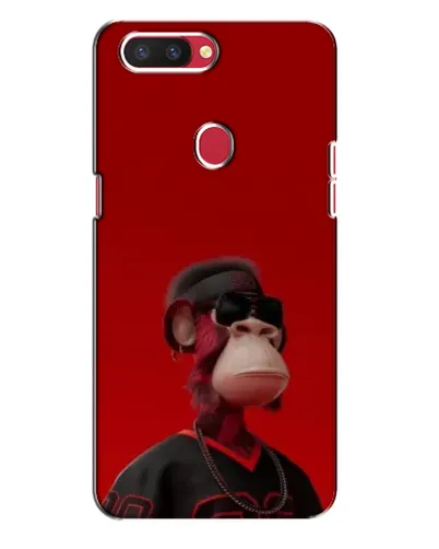 Чехол для OPPO R11s с картинкой «Bored Ape в красном» Чехол для OPPO R11s с картинкой «Bored Ape в красном»