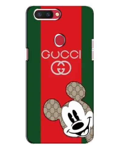 Чехол для OPPO R11s с картинкой «Gucci — полосы и Микки» Чехол для OPPO R11s с картинкой «Gucci — полосы и Микки»