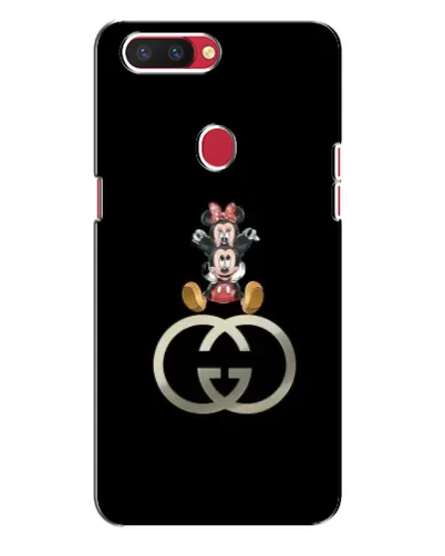 Чехол для OPPO R11s с картинкой «Минни Маус на лого» Чехол для OPPO R11s с картинкой «Минни Маус на лого»