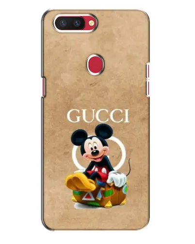 Чехол для OPPO R11s с картинкой «Микки Маус Gucci — крафт» Чехол для OPPO R11s с картинкой «Микки Маус Gucci — крафт»
