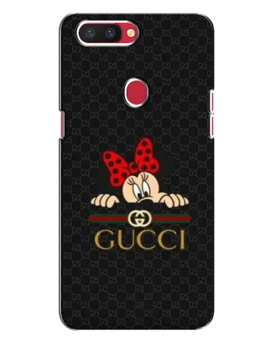 Чехол для OPPO R11s с картинкой «Минни Маус Gucci — черный» Чехол для OPPO R11s с картинкой «Минни Маус Gucci — черный»