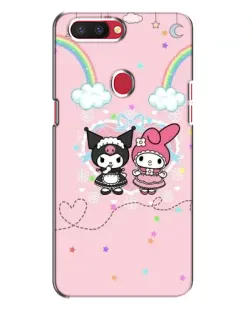 Чехол для OPPO R11s с картинкой «My Melody и Kuromi» Чехол для OPPO R11s с картинкой «My Melody и Kuromi»