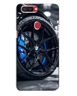 Чохол для OPPO R11s з картинкою «Колесо BMW зблизька»