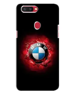 Чохол для OPPO R11s з картинкою «Логотип BMW — спалах»