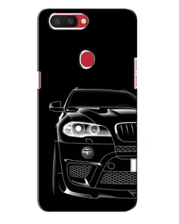 Чохол для OPPO R11s з картинкою «Темний силует BMW»