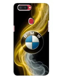 Чохол для OPPO R11s з картинкою «Золотистий дим BMW»
