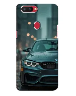 Чохол для OPPO R11s з картинкою «BMW у вогнях міста»