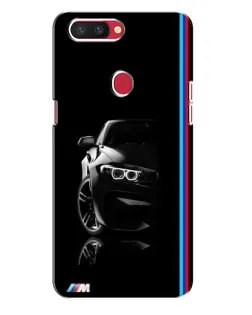 Чохол для OPPO R11s з картинкою «Силует BMW в темряві»