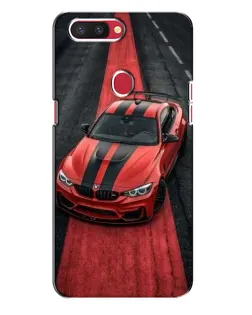 Чохол для OPPO R11s з картинкою «BMW на червоній доріжці»